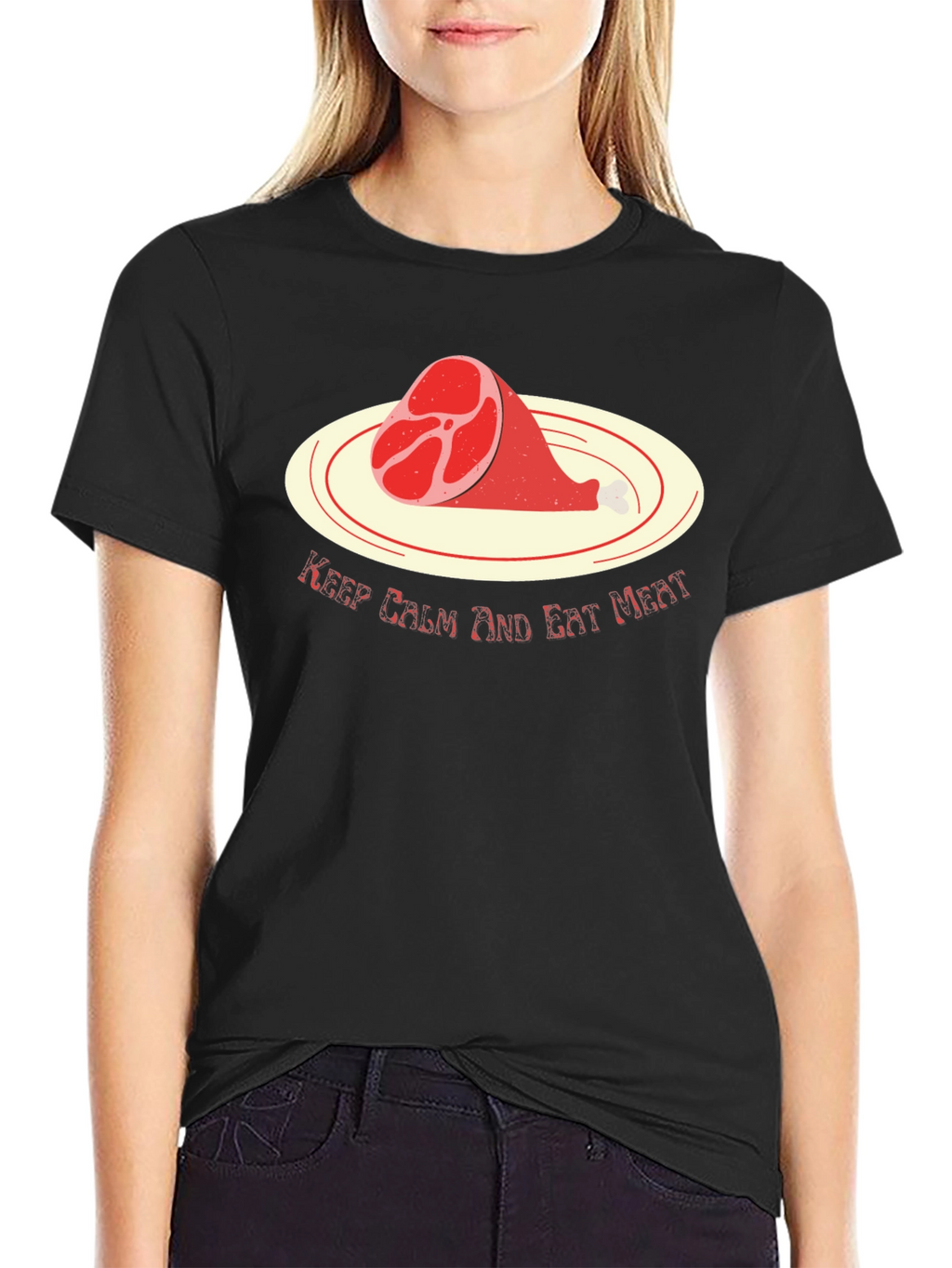 Keep Calm and Eat Meat T-Shirt