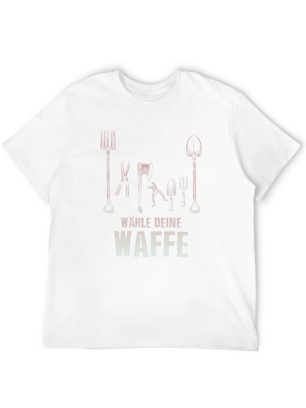 Gardening Weapons T-Shirt - Choose Your Weapon!