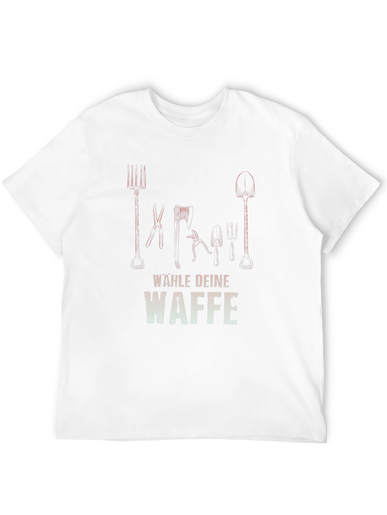 Gardening Weapons T-Shirt - Choose Your Weapon!