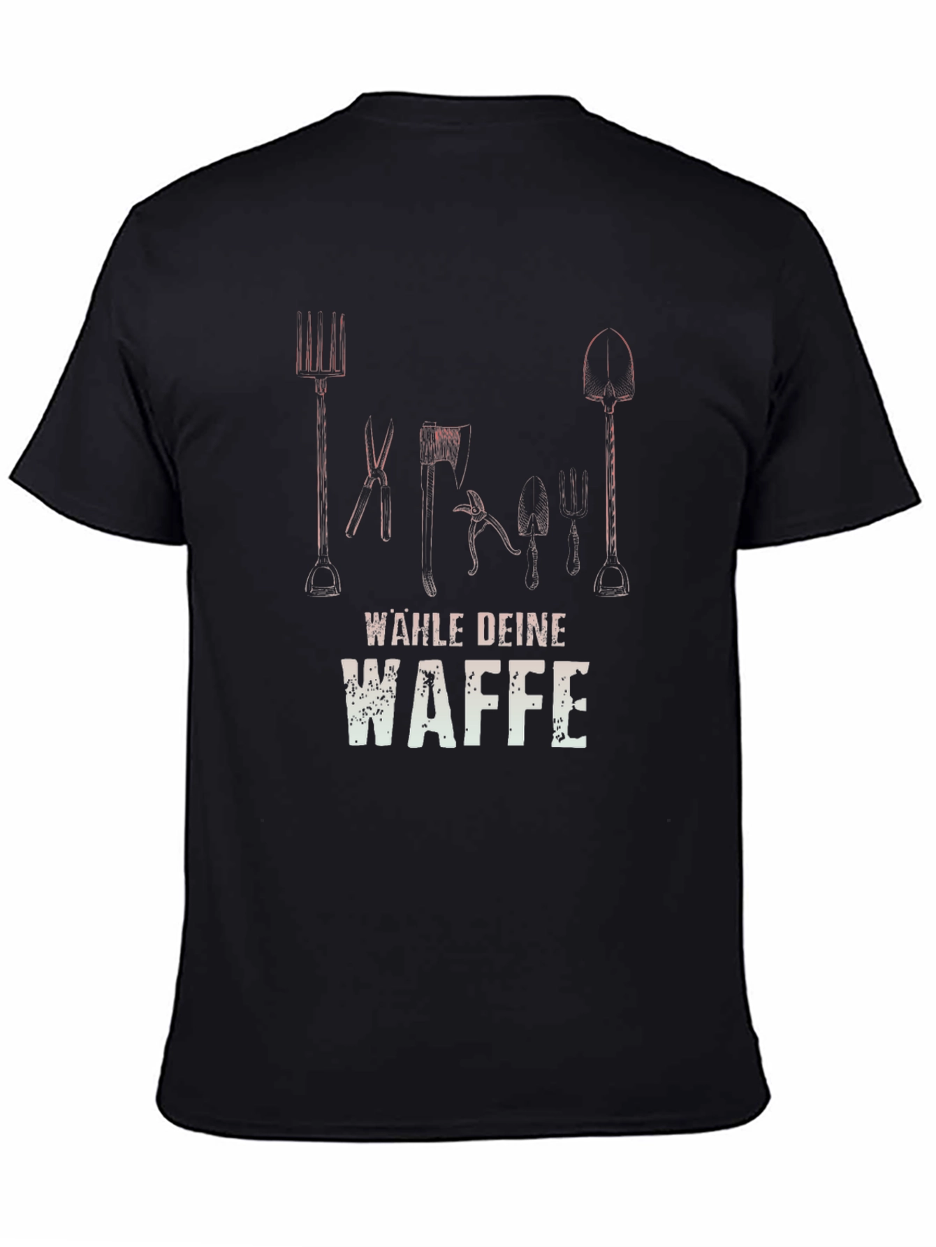 Gardening Weapons T-Shirt - Choose Your Weapon!