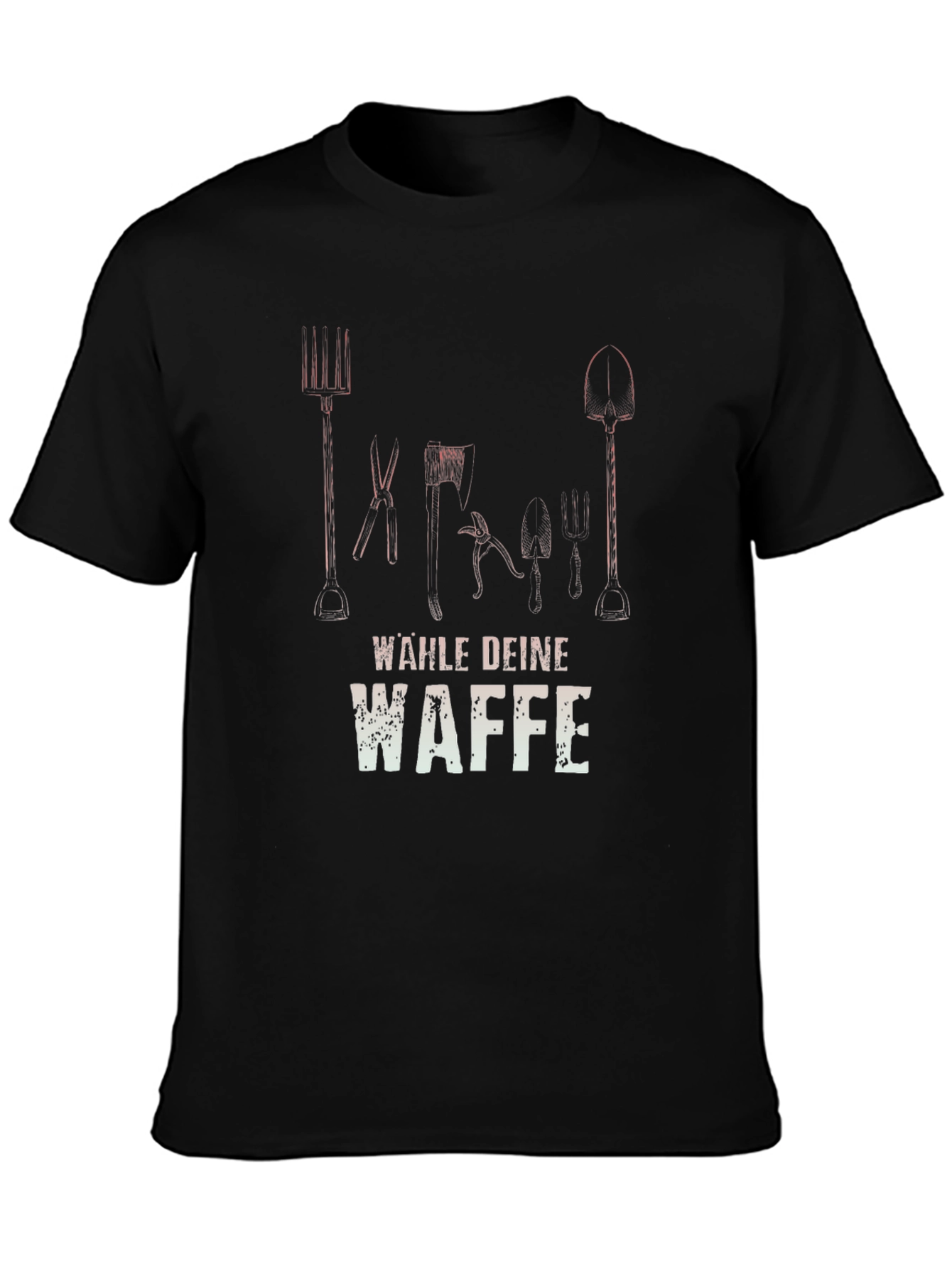 Gardening Weapons T-Shirt - Choose Your Weapon!
