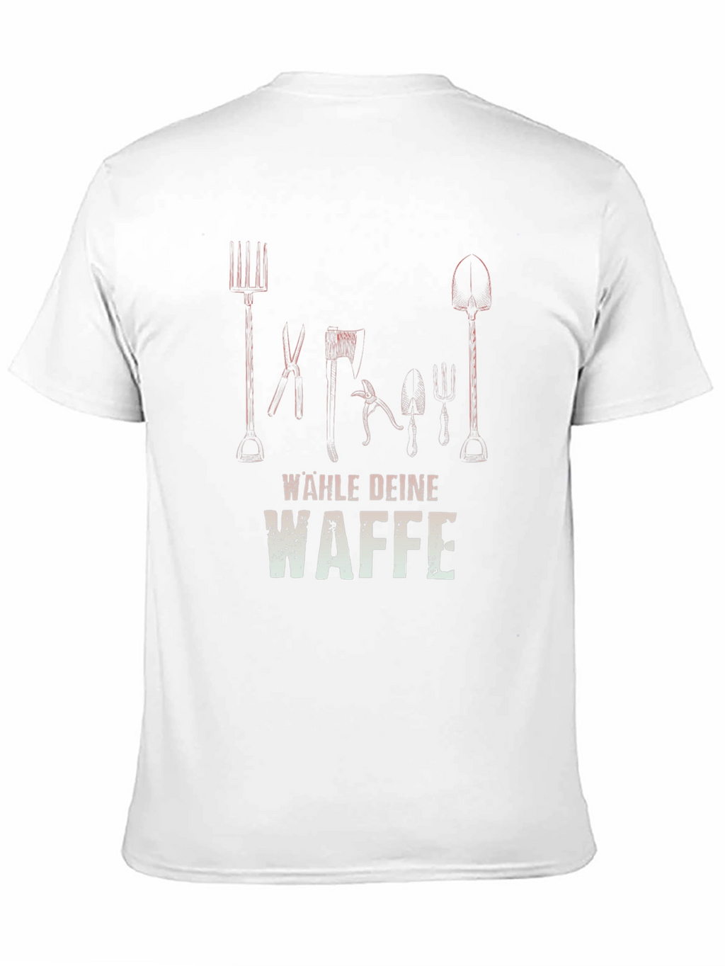 Gardening Weapons T-Shirt - Choose Your Weapon!