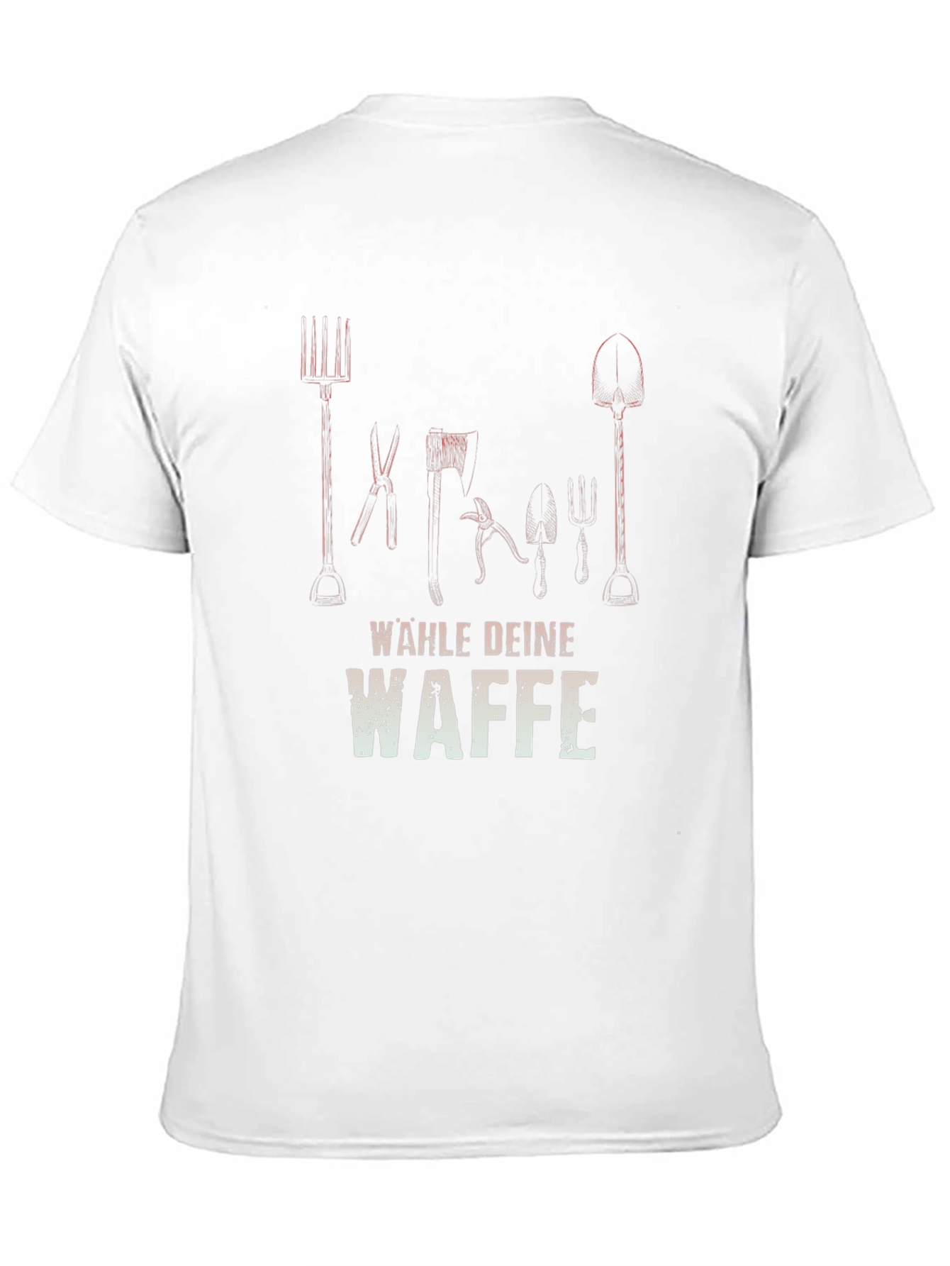 Gardening Weapons T-Shirt - Choose Your Weapon!