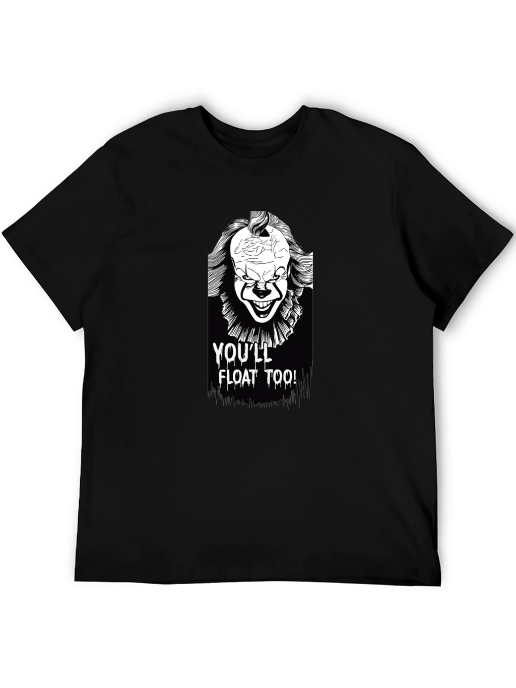 Youll Float Too Horror Graphic Tee