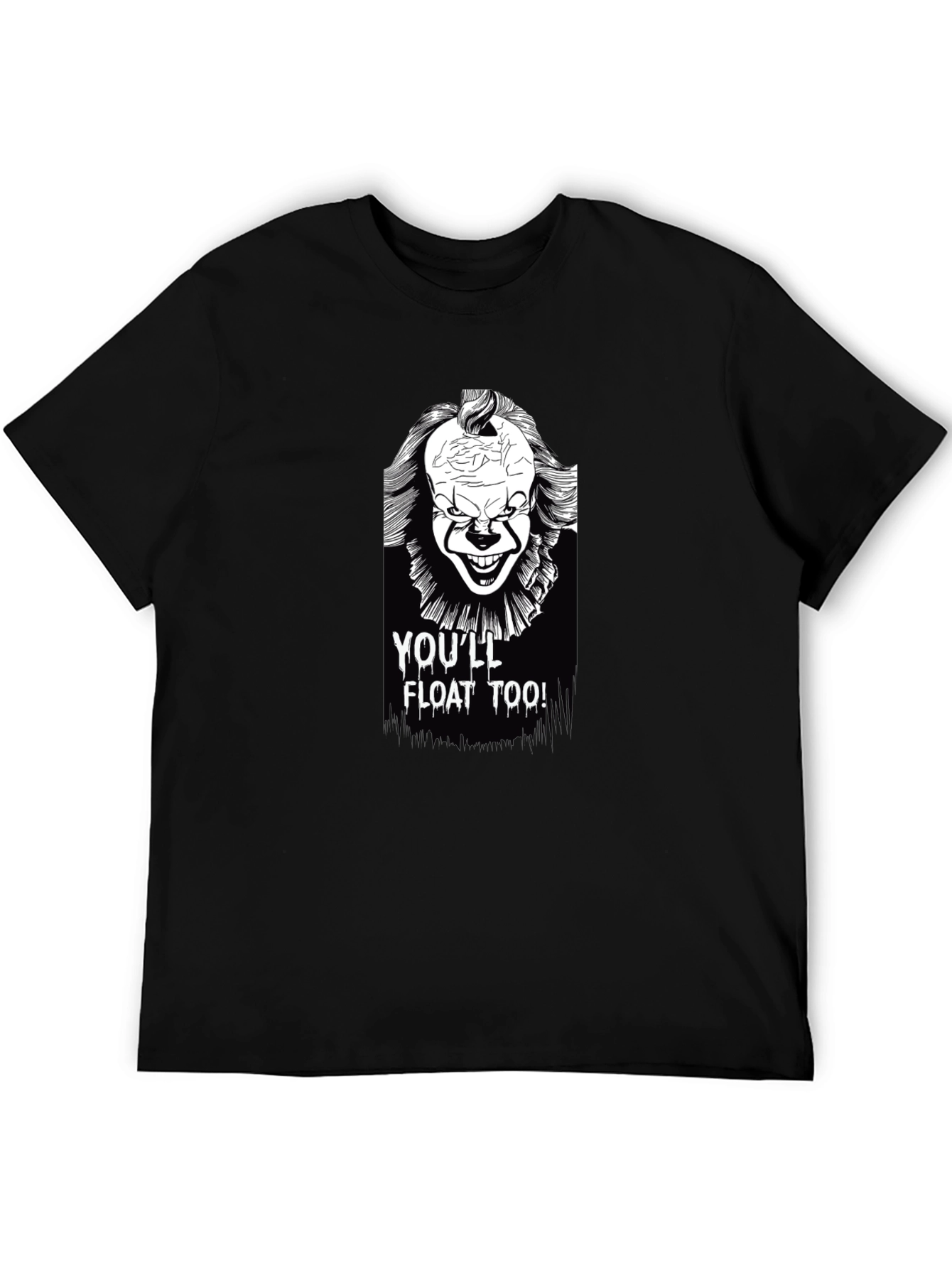 Youll Float Too Horror Graphic Tee