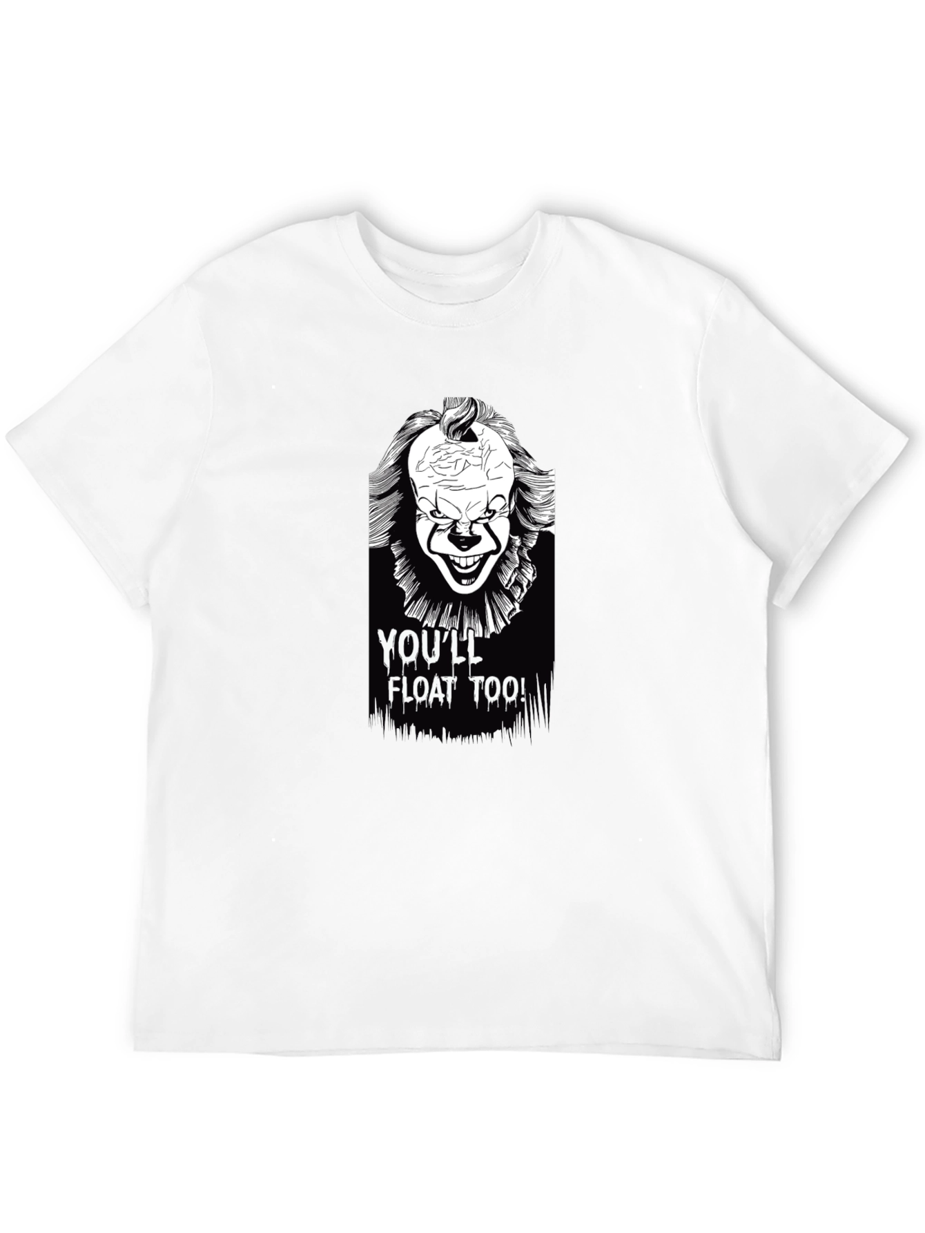 Youll Float Too Horror Graphic Tee