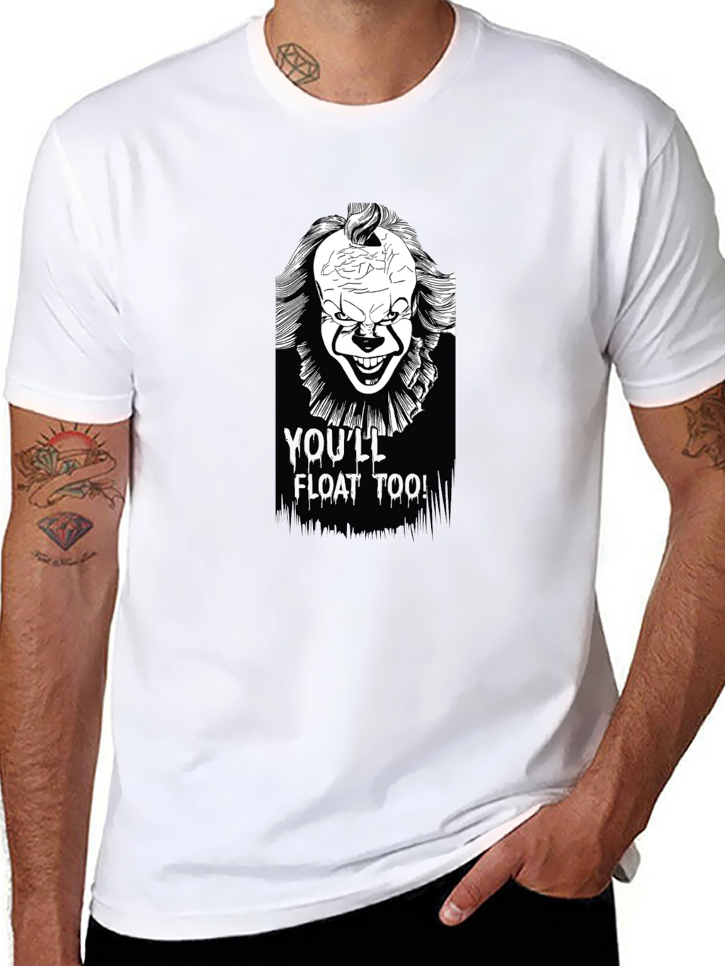 Youll Float Too Horror Graphic Tee