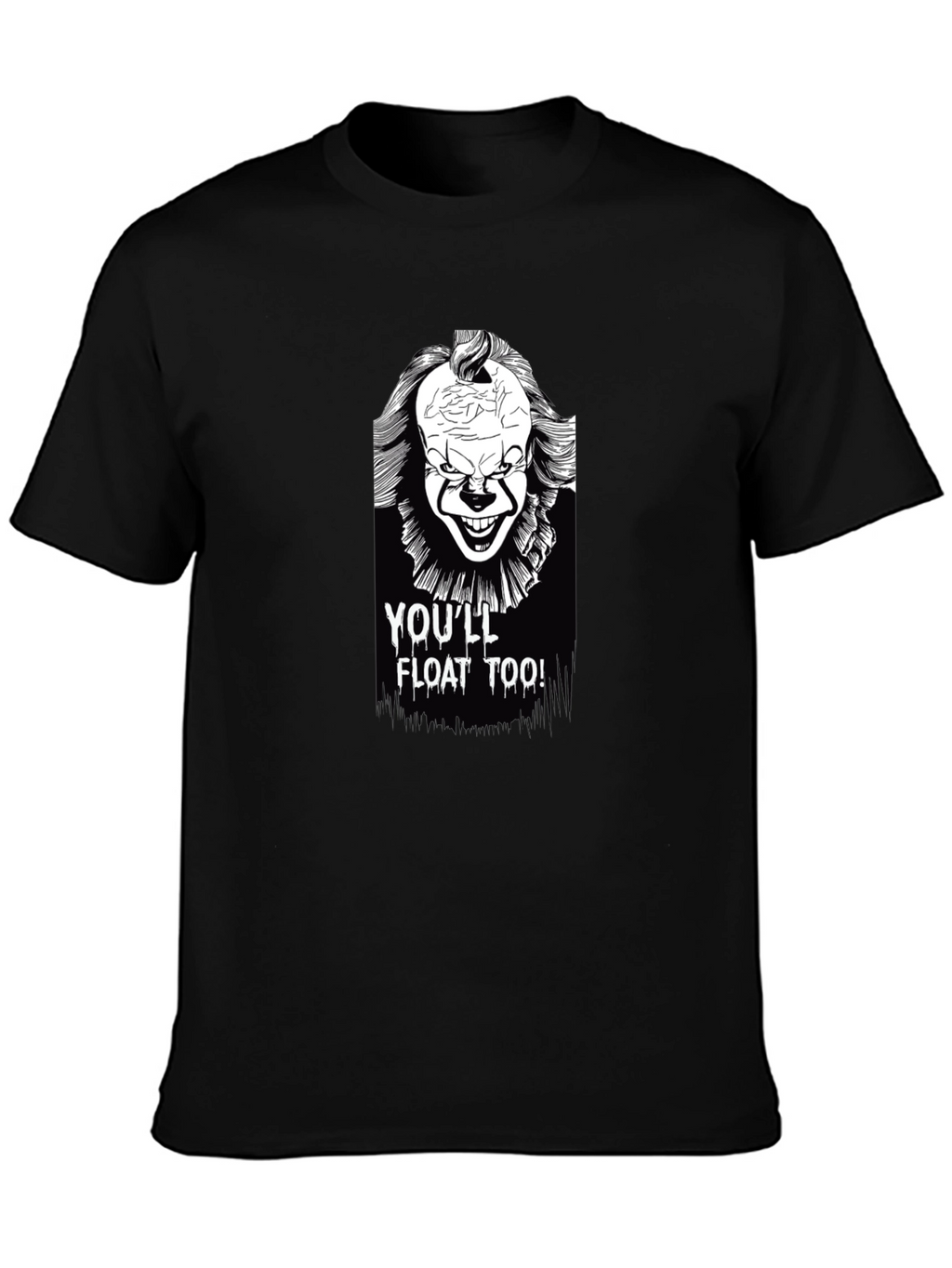 Youll Float Too Horror Graphic Tee