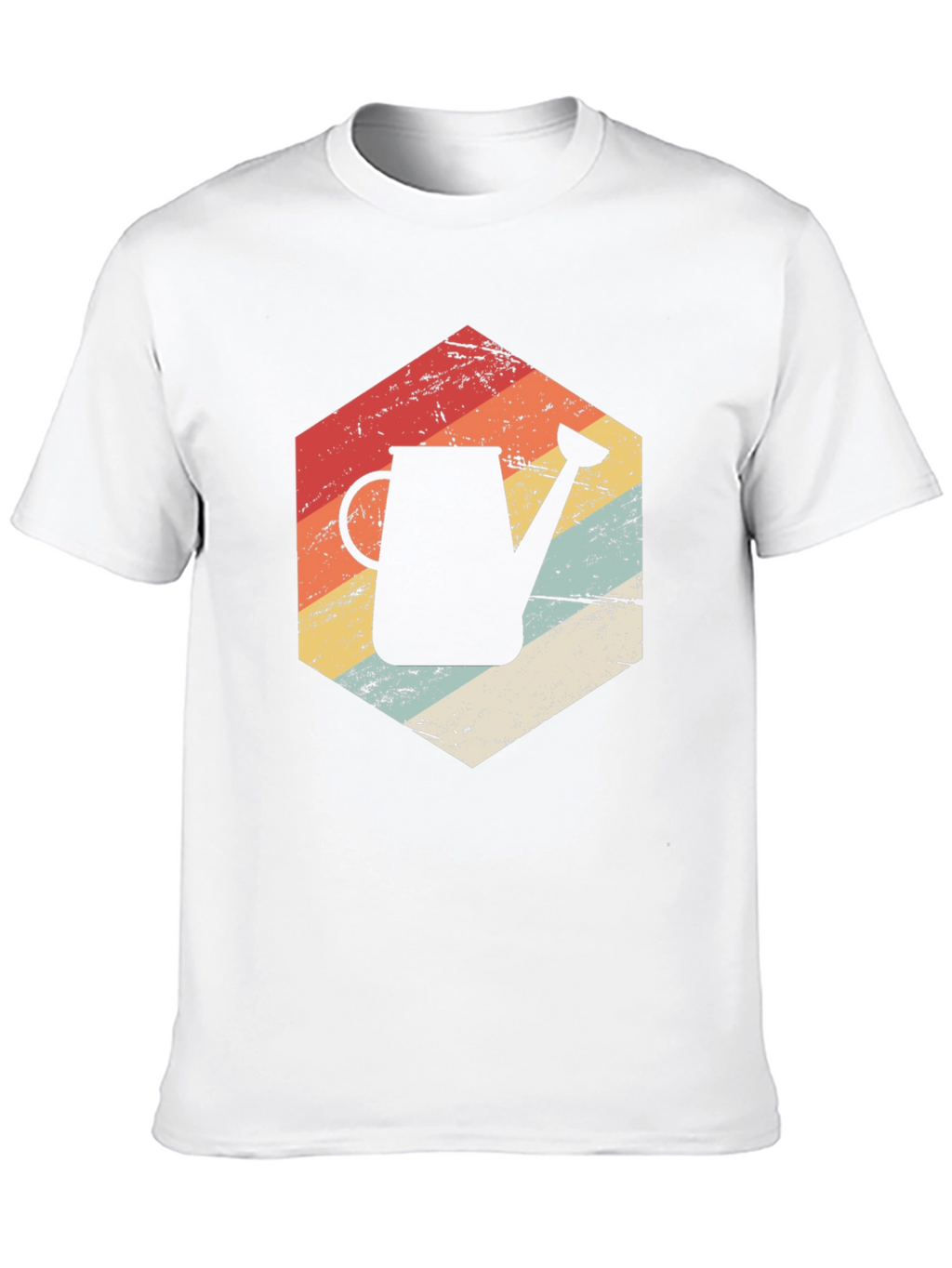 Retro Garden Watering Can T-Shirt