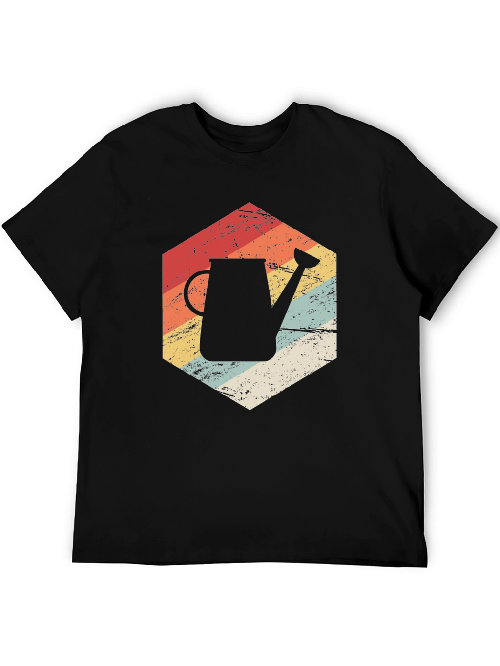 Retro Garden Watering Can T-Shirt