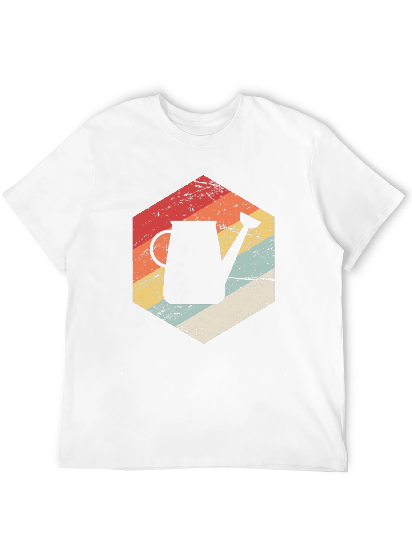 Retro Garden Watering Can T-Shirt