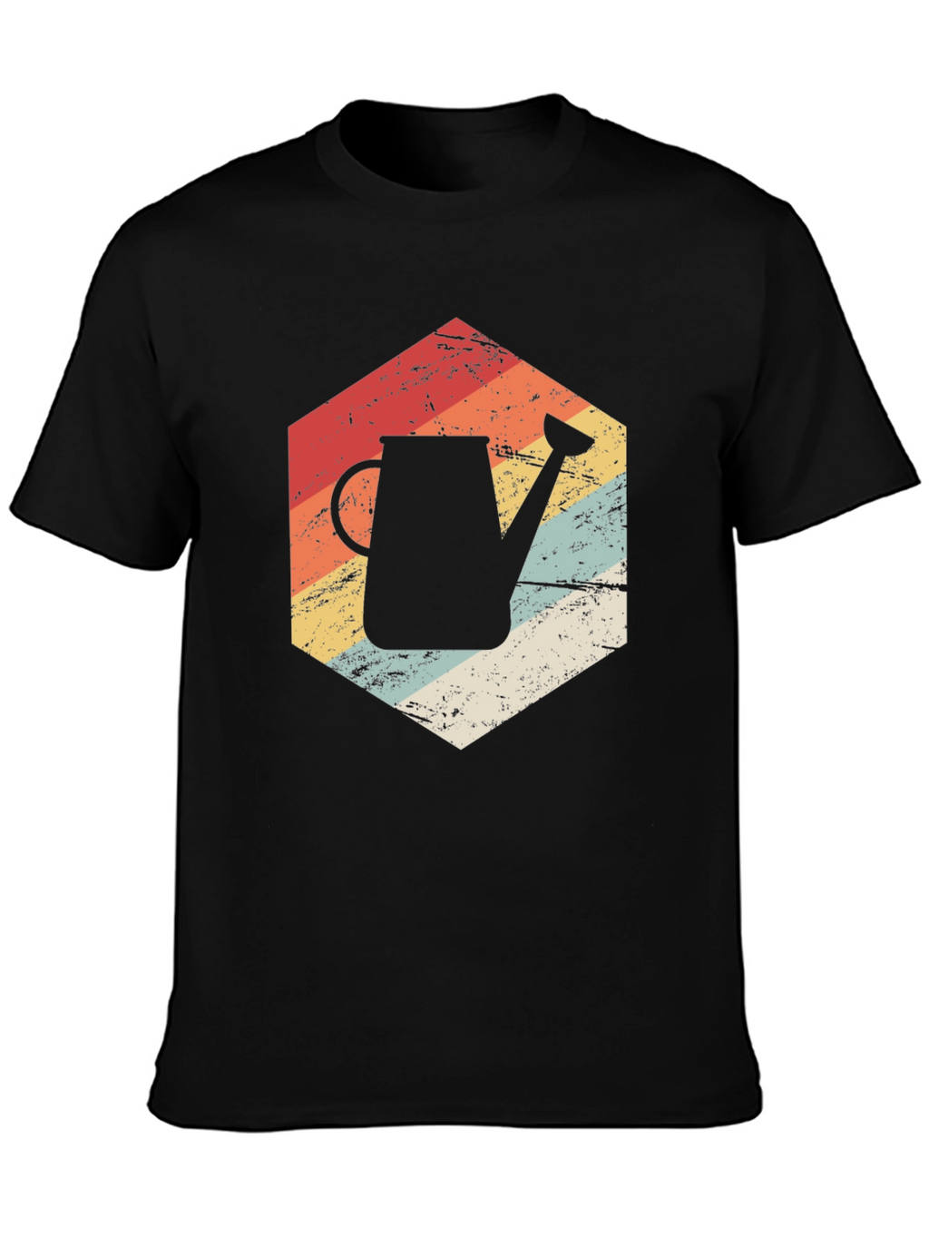 Retro Garden Watering Can T-Shirt