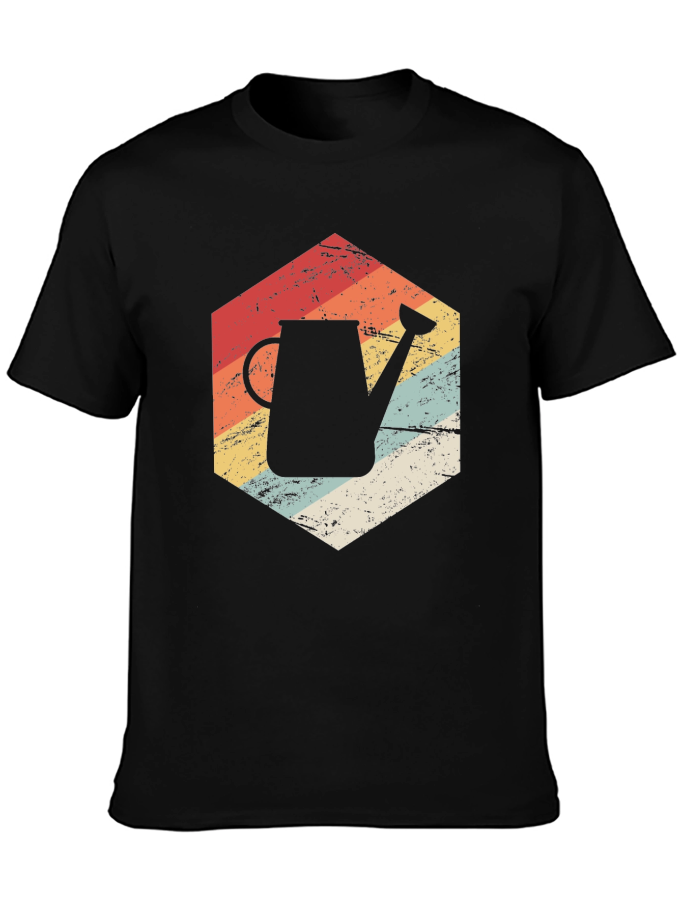 Retro Garden Watering Can T-Shirt