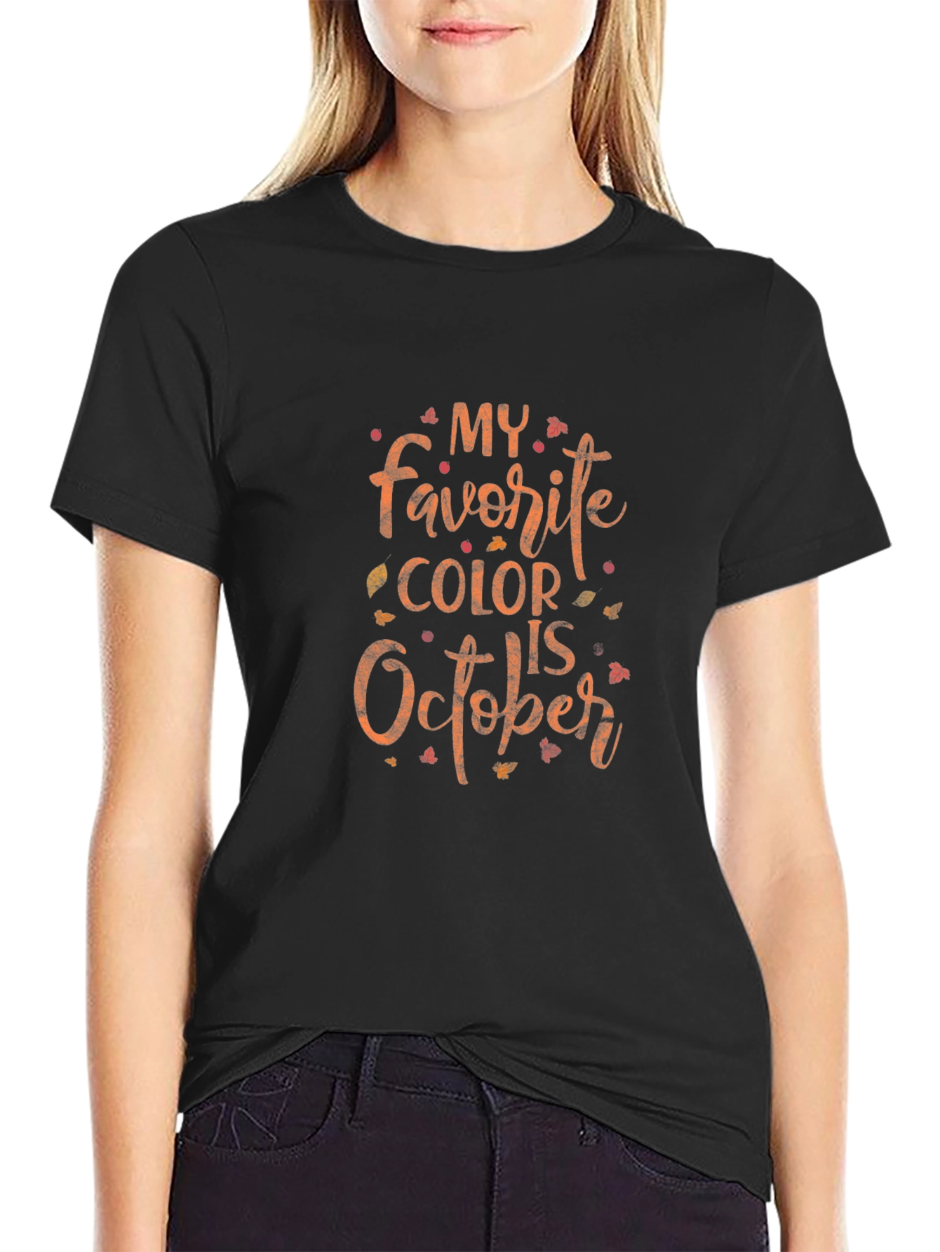 My Favorite Color is October T-Shirt