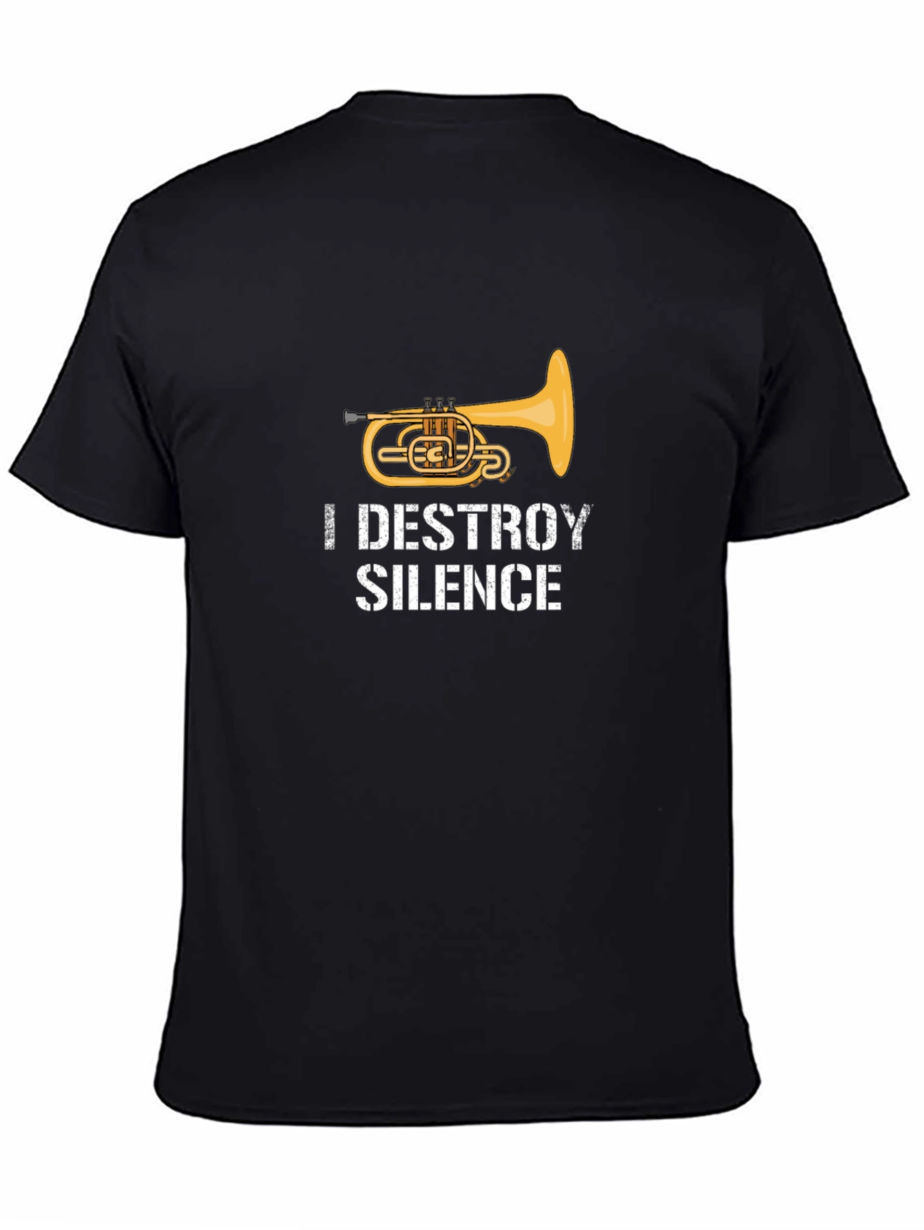 I Destroy Silence Euphonium T-Shirt