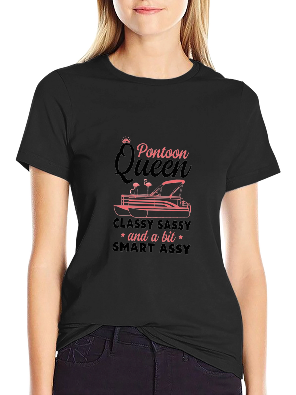 Pontoon Queen Graphic T-Shirt