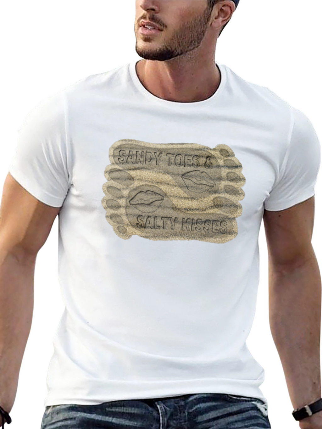 Sandy Toes & Salty Kisses Graphic Tee