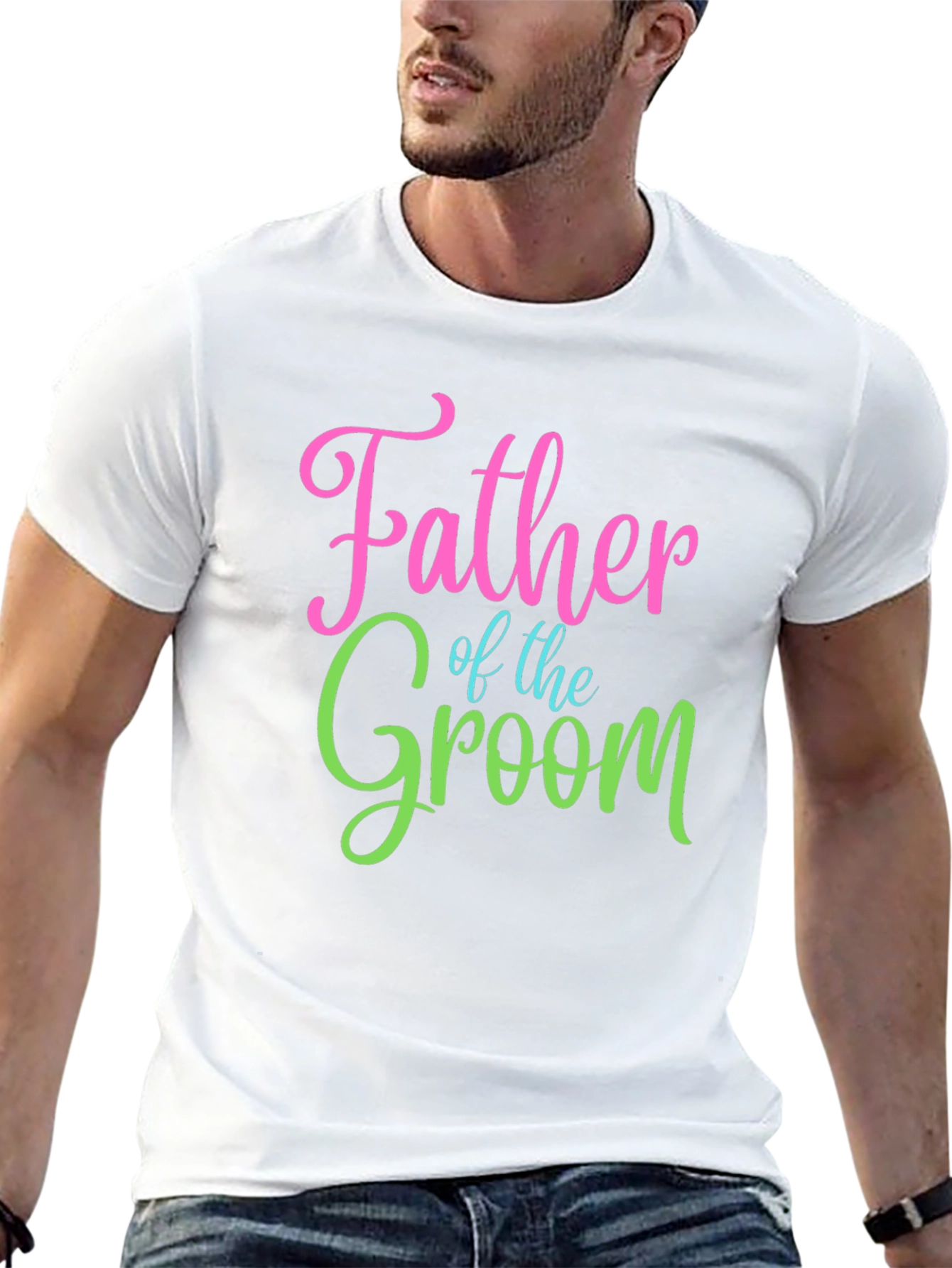Father of the Groom T-Shirt - Wedding Apparel