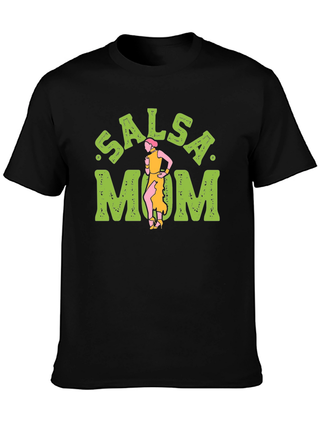 Salsa Mom Graphic Tee - Fun Dance T-Shirt
