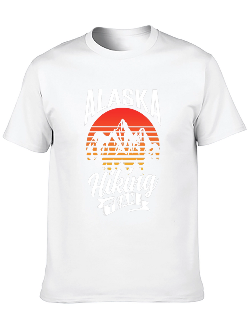 Alaska Hiking Team Graphic Tee - Black