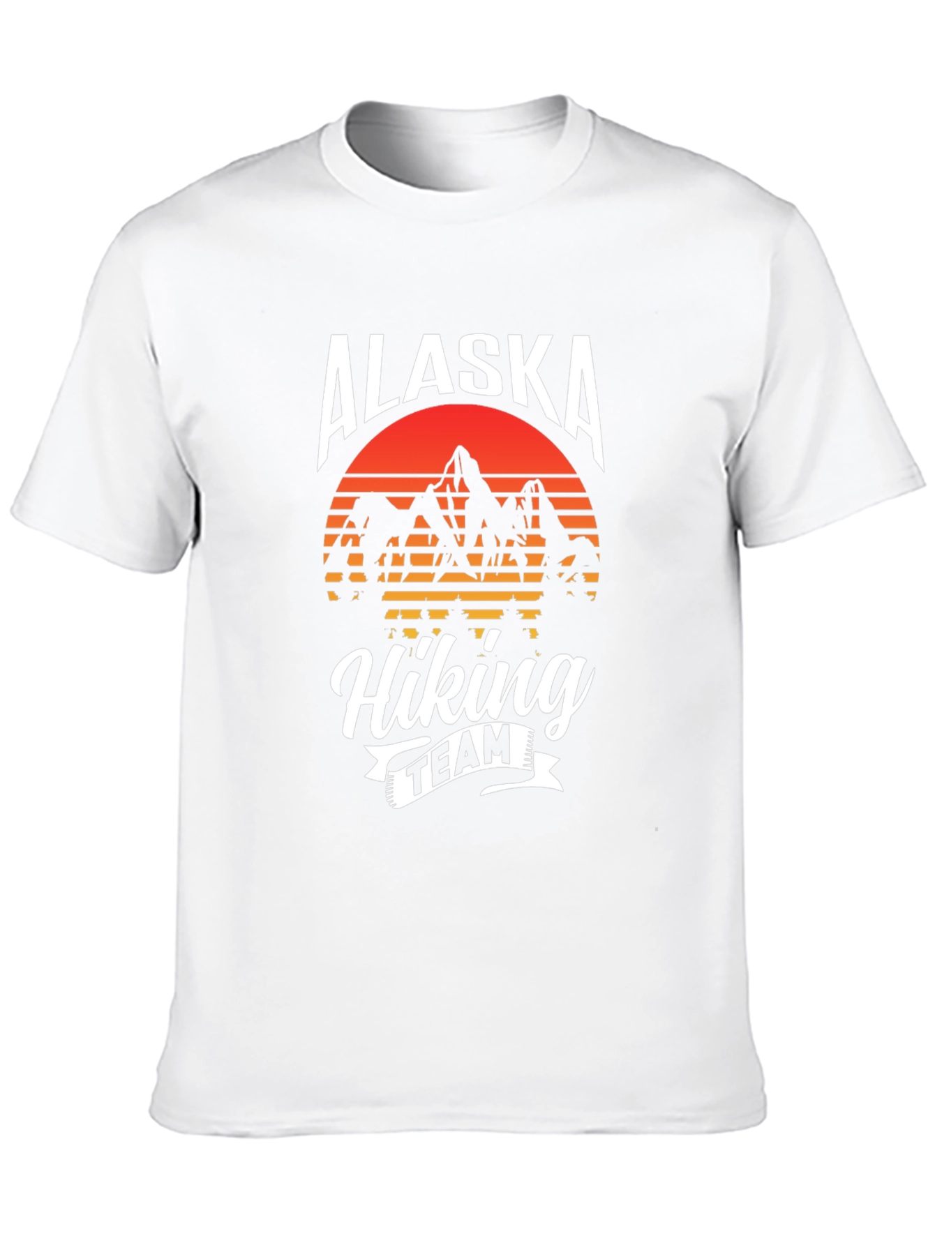 Alaska Hiking Team Graphic Tee - Black