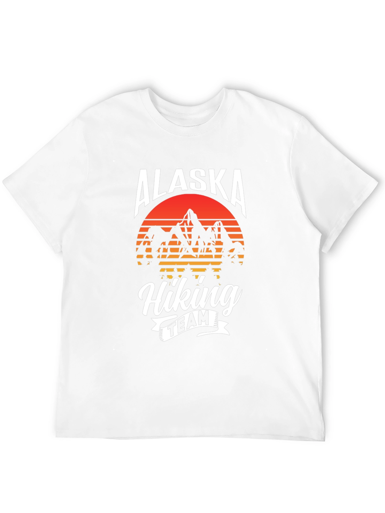 Alaska Hiking Team Graphic Tee - Black