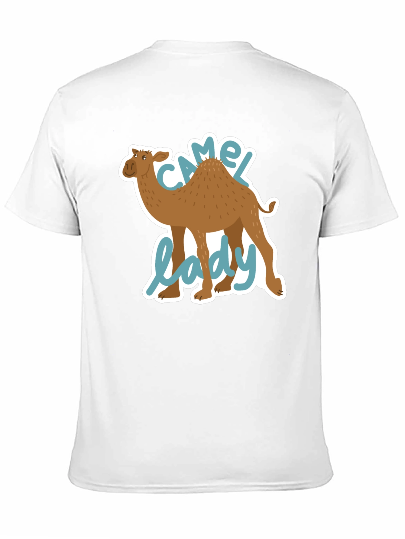 Camel Lady Graphic Tee - Unisex Short Sleeve Shirt