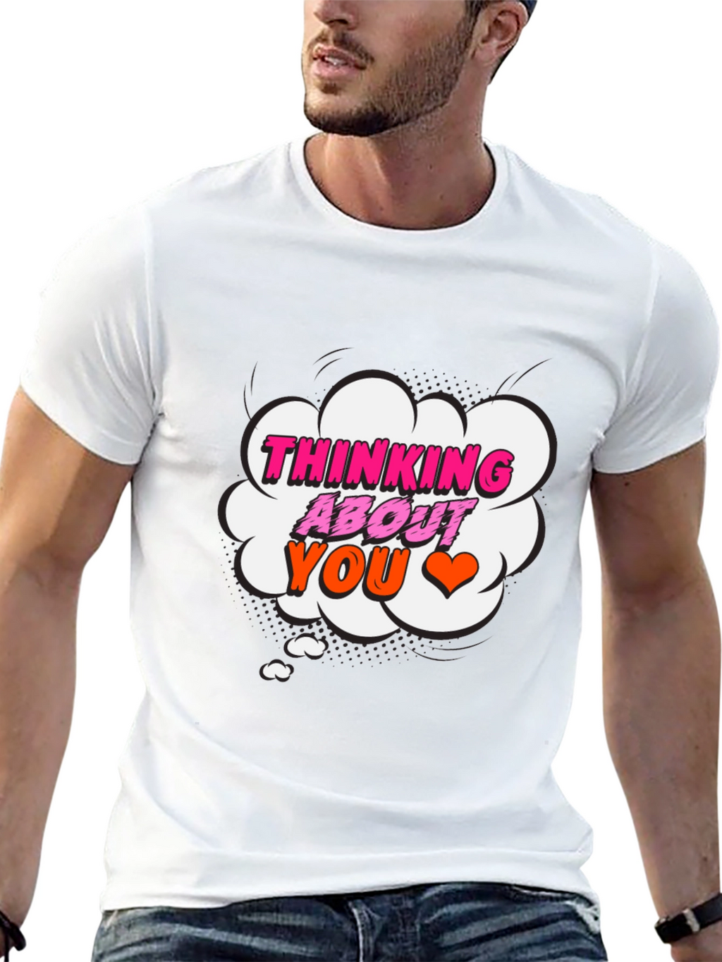 Thinking About You Graphic Tee