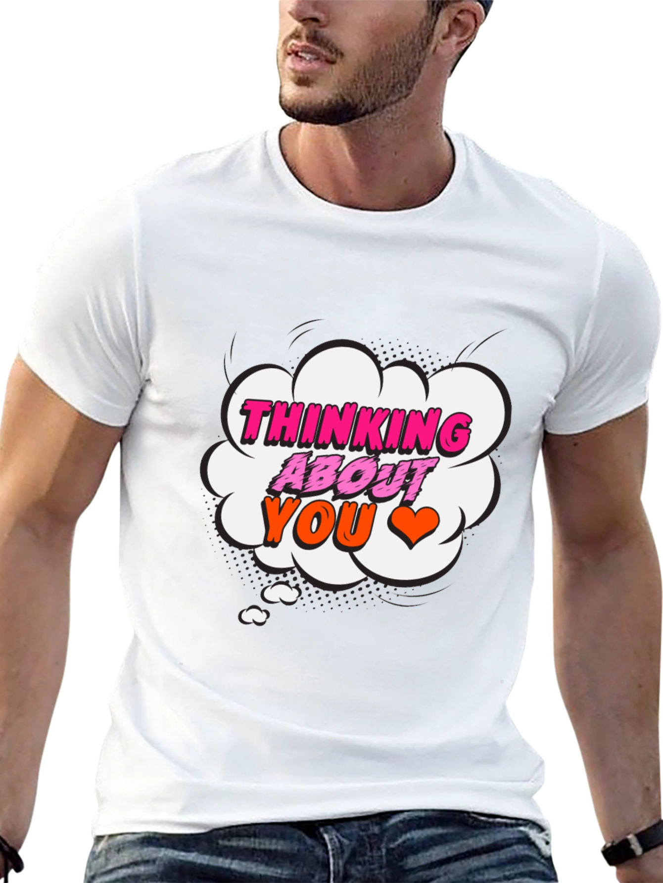 Thinking About You Graphic Tee