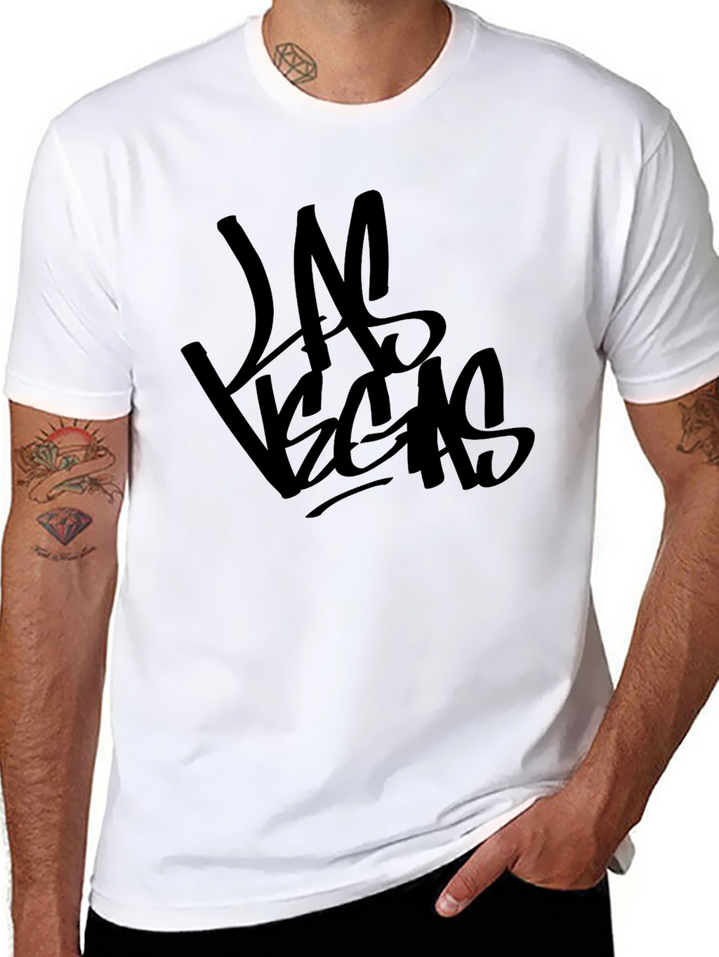 Las Vegas Graphic Tee - Soft Cotton Comfort