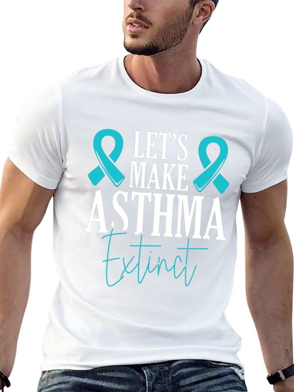 Lets Make Asthma Extinct Awareness T-Shirt