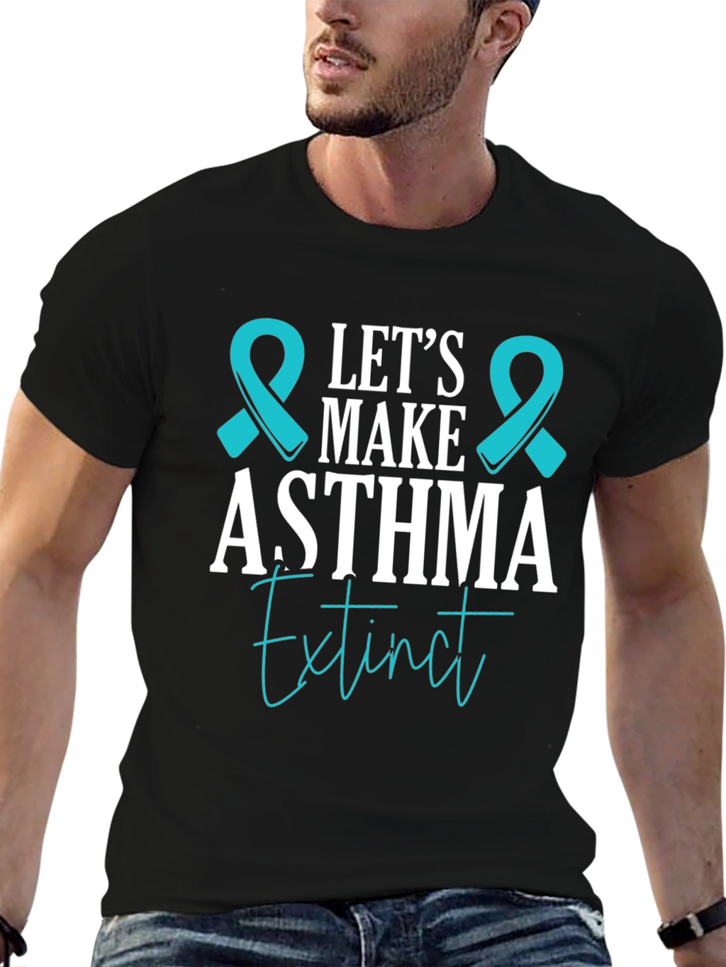 Lets Make Asthma Extinct Awareness T-Shirt