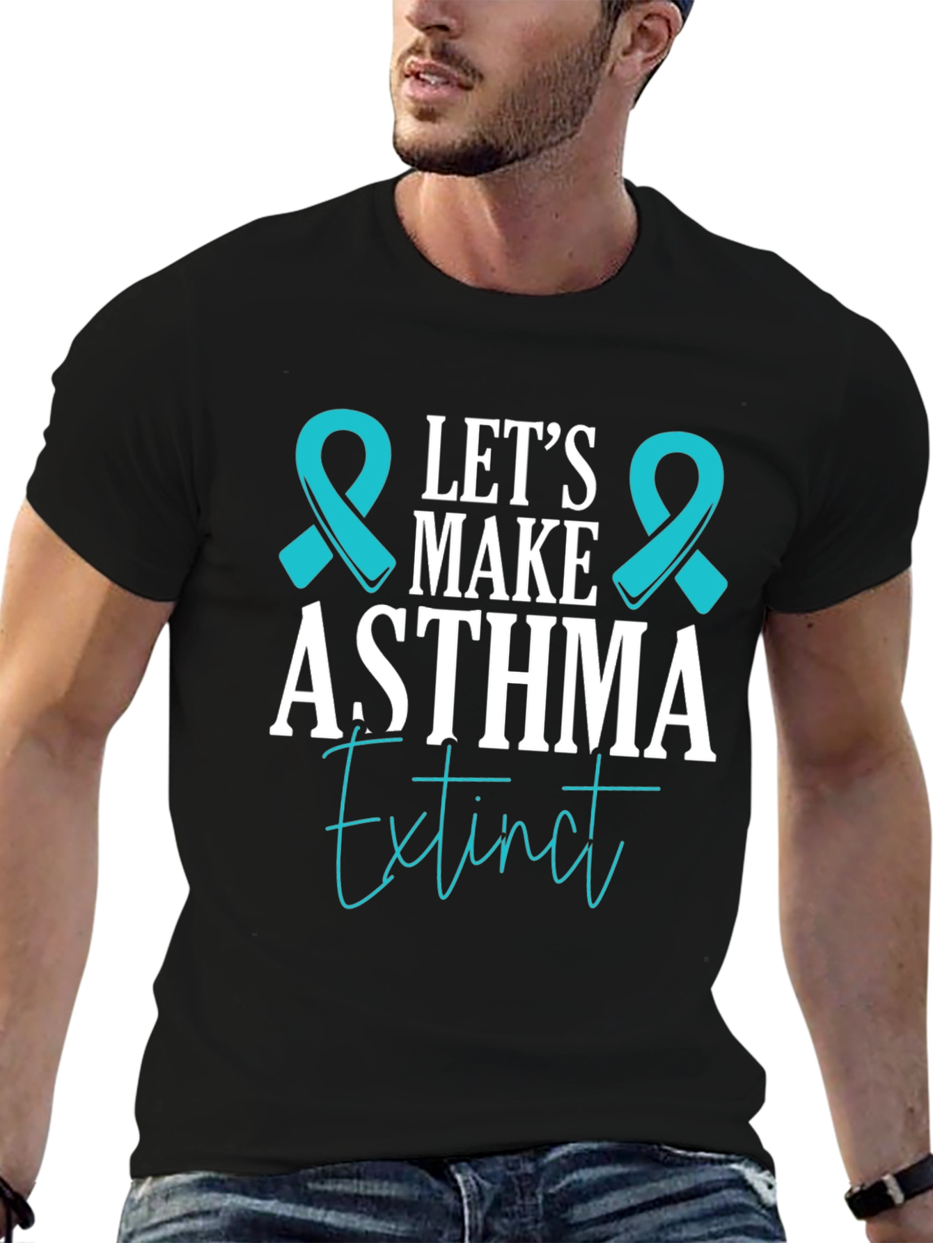 Lets Make Asthma Extinct Awareness T-Shirt