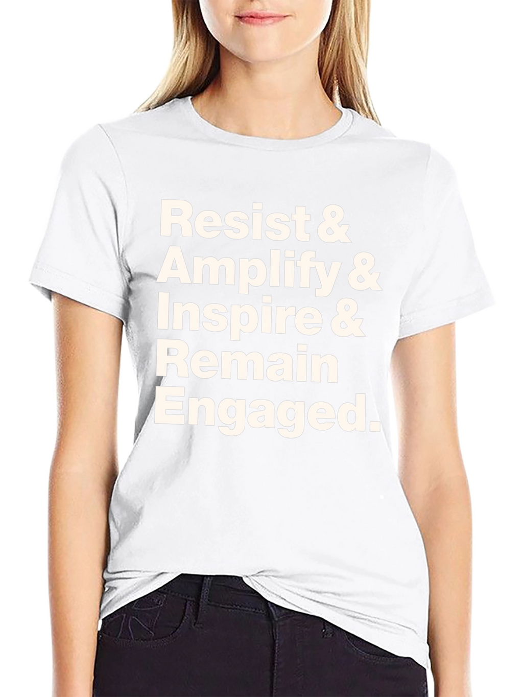 Resist Amplify Inspire Mens T-Shirt