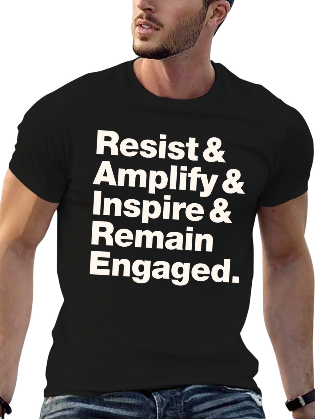 Resist Amplify Inspire Mens T-Shirt