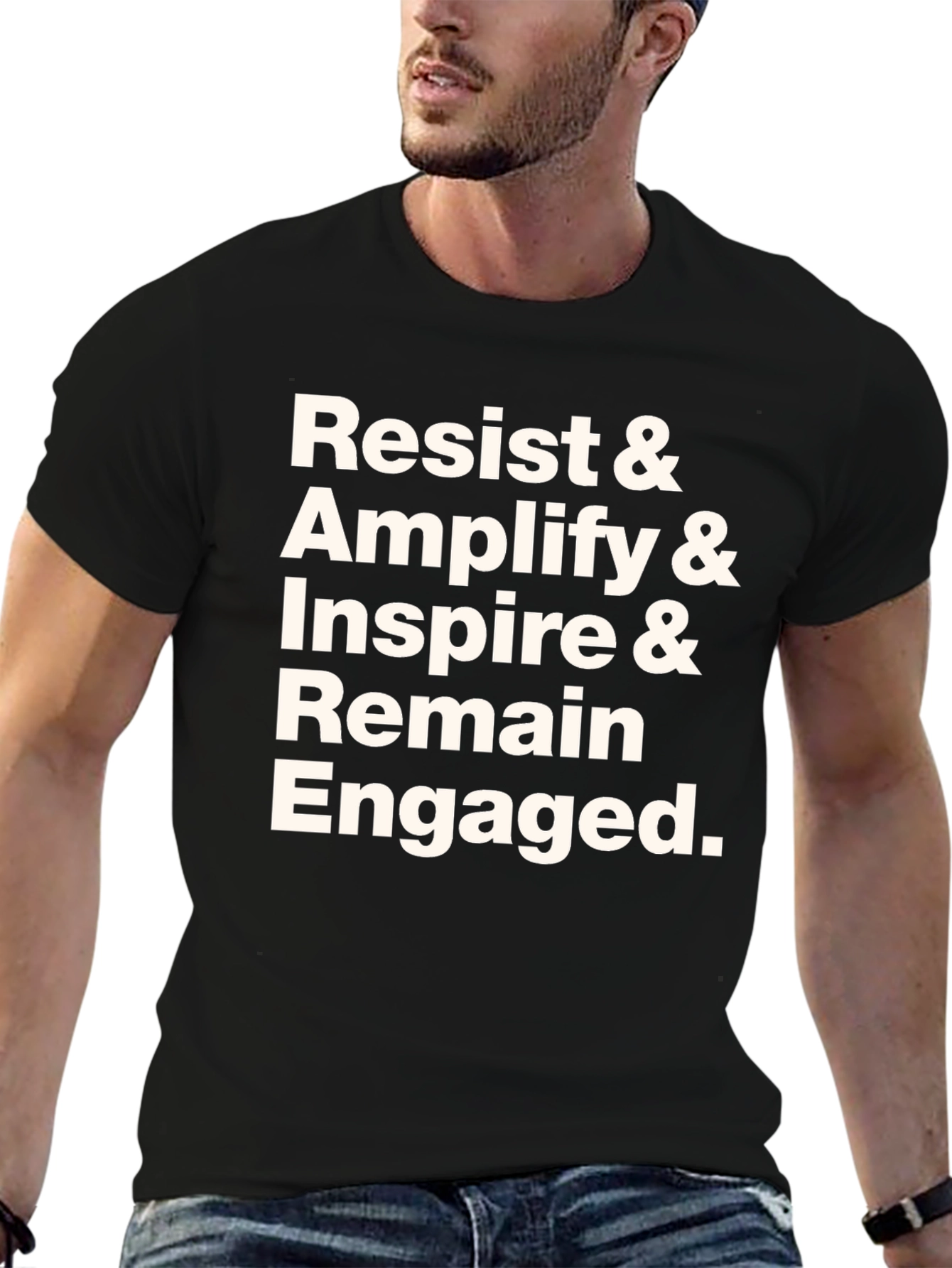 Resist Amplify Inspire Mens T-Shirt