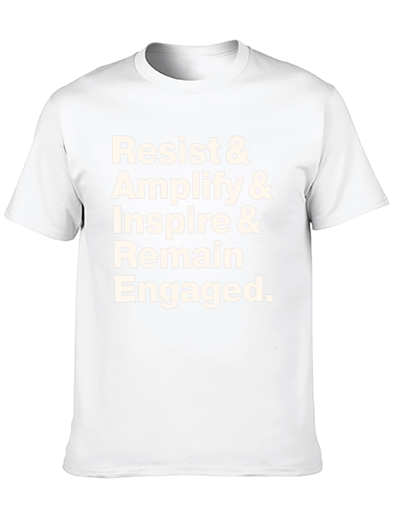 Resist Amplify Inspire Mens T-Shirt