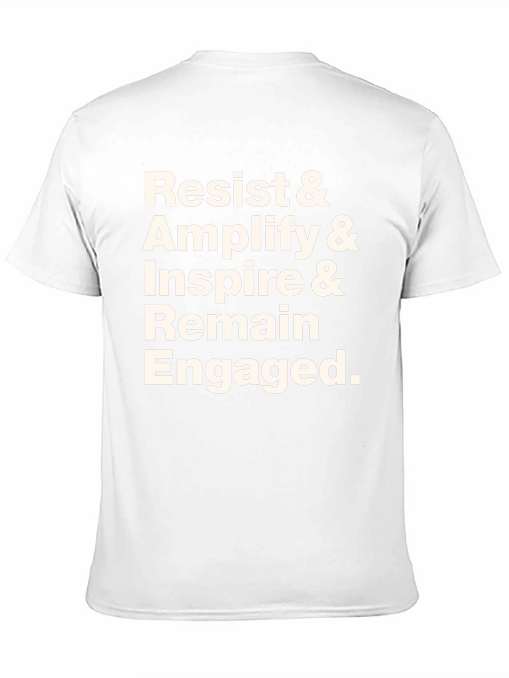 Resist Amplify Inspire Mens T-Shirt