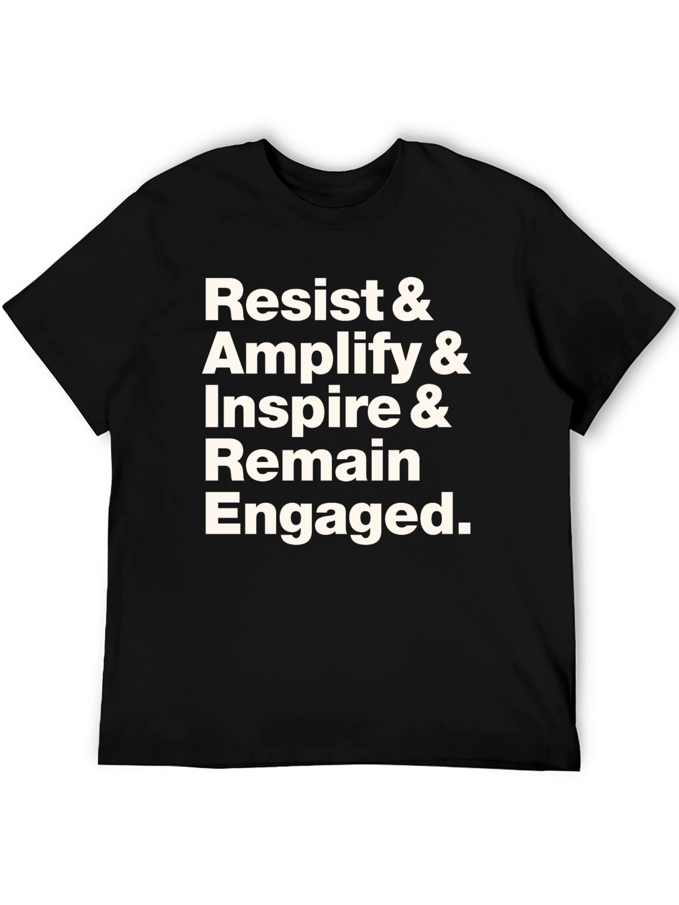 Resist Amplify Inspire Mens T-Shirt