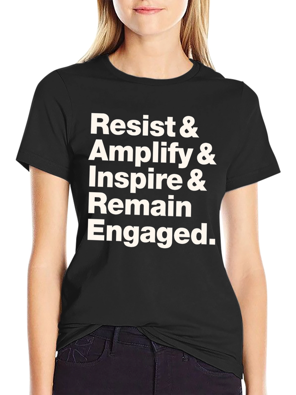 Resist Amplify Inspire Mens T-Shirt