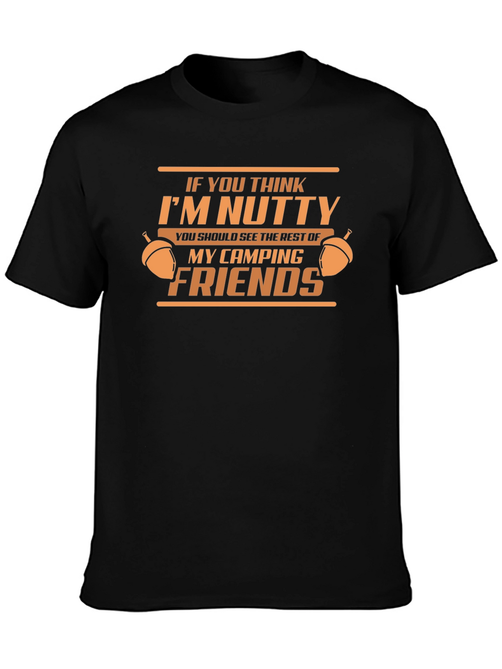 Nutty Camping Friends Graphic Tee