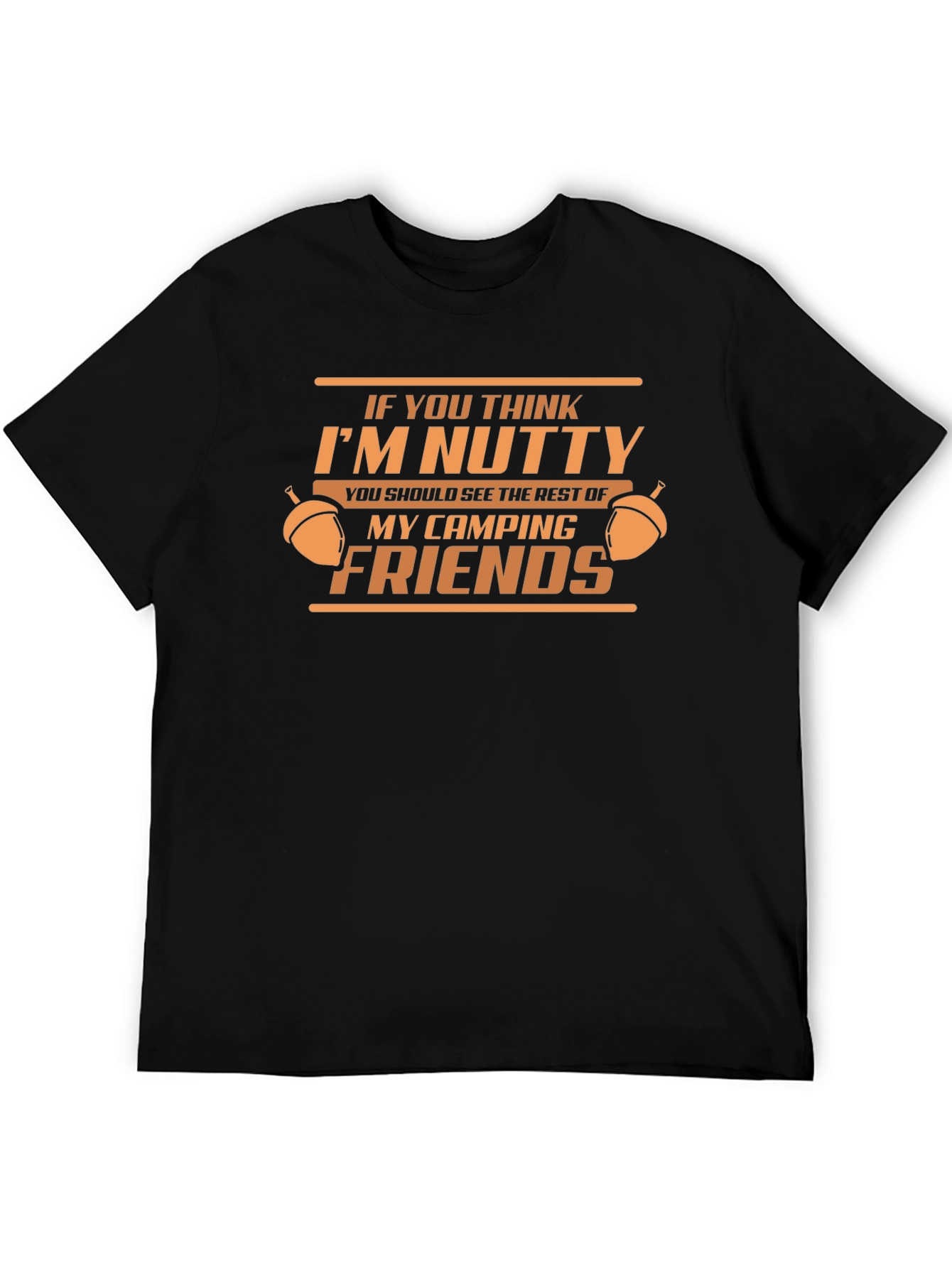 Nutty Camping Friends Graphic Tee