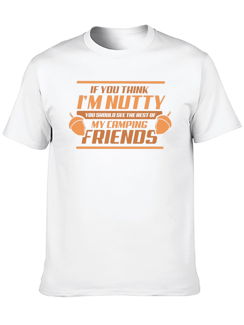 Nutty Camping Friends Graphic Tee
