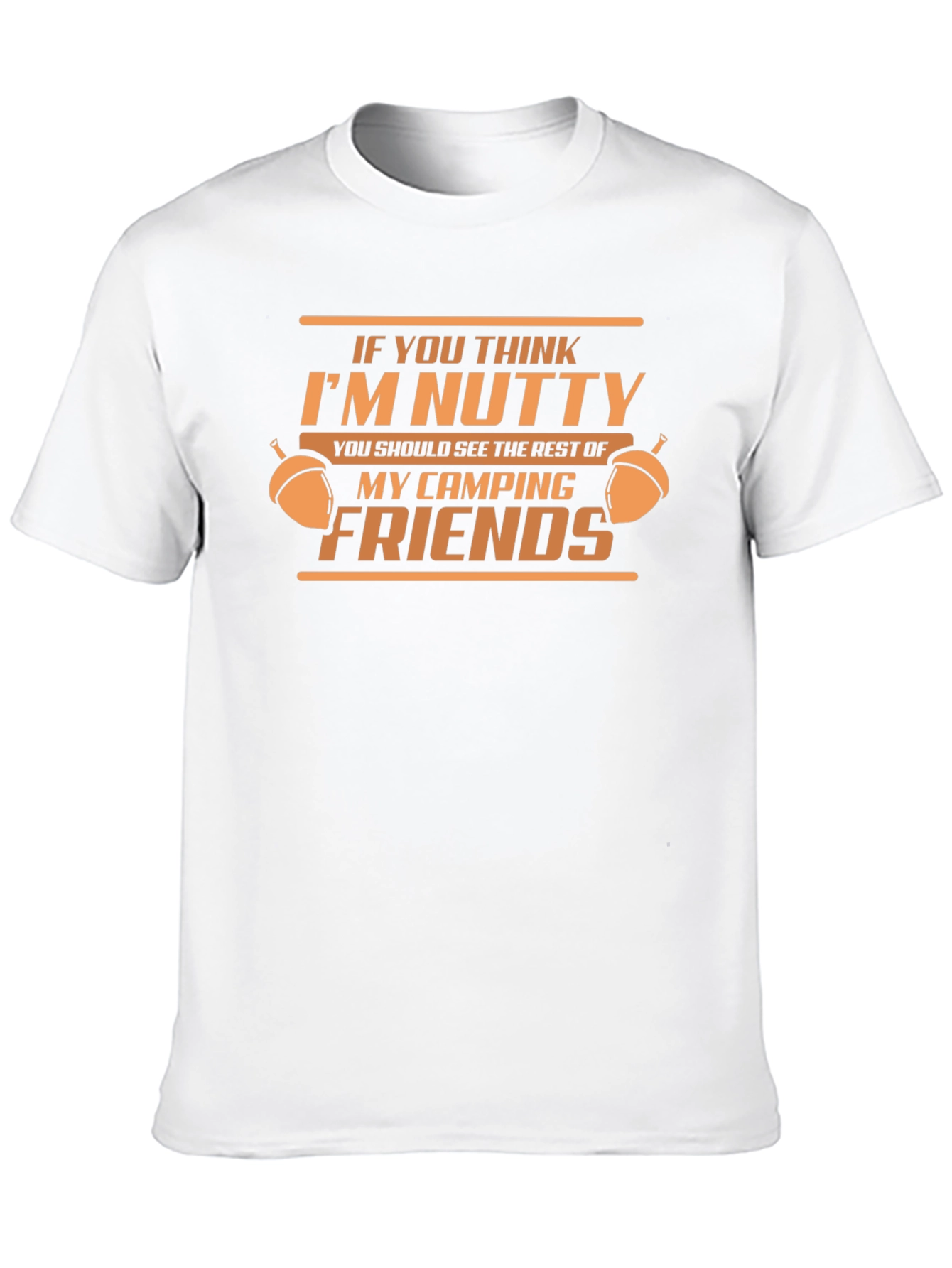 Nutty Camping Friends Graphic Tee