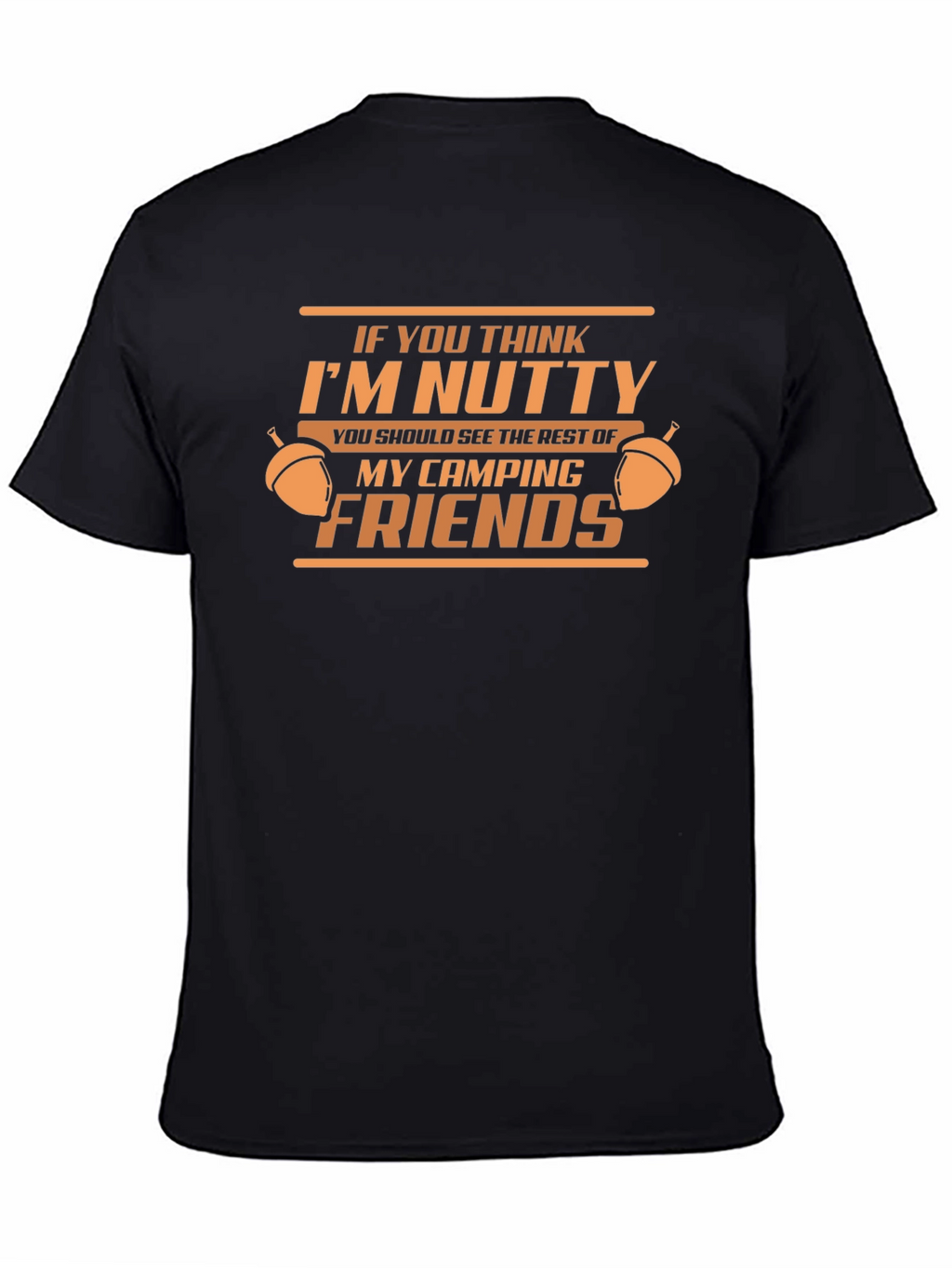 Nutty Camping Friends Graphic Tee