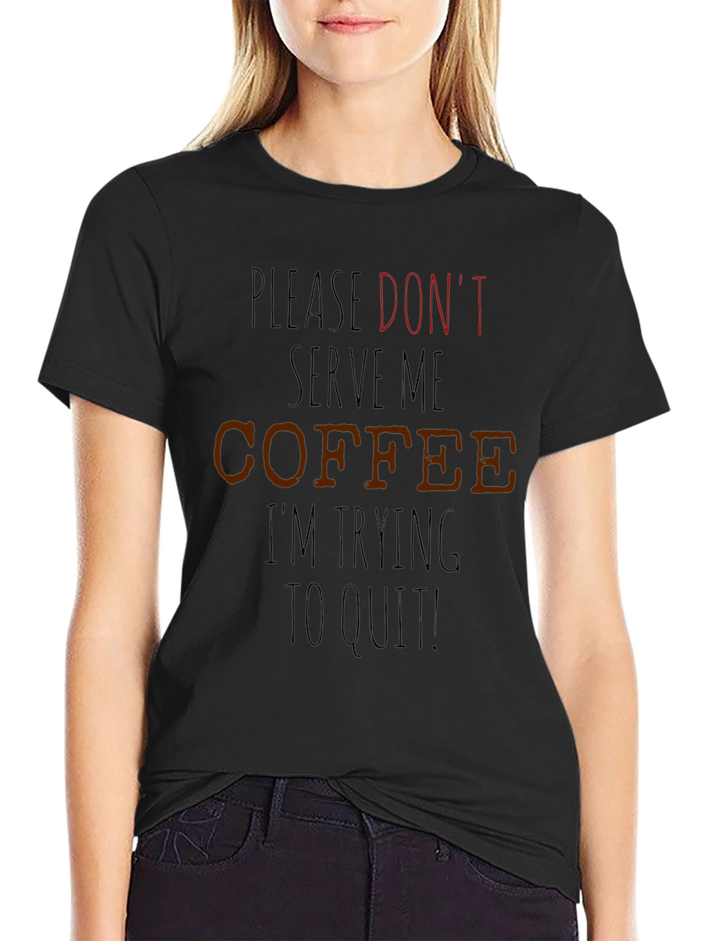 Coffee Quit T-Shirt - Funny Sarcastic Tee