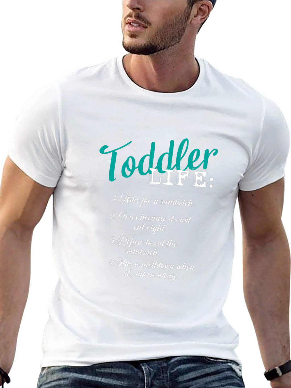 Toddler Life T-Shirt - Humorous Parent Tee