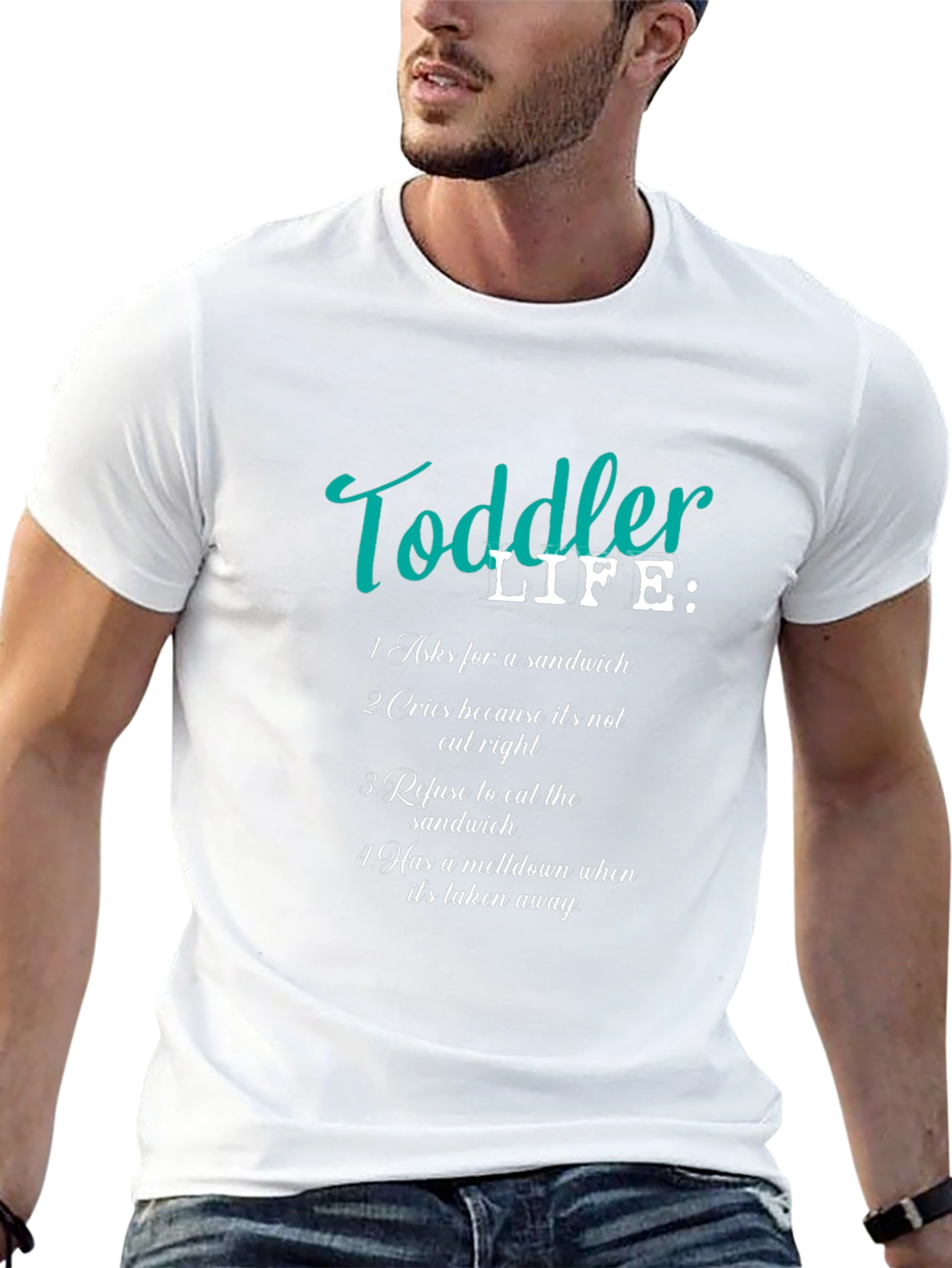Toddler Life T-Shirt - Humorous Parent Tee