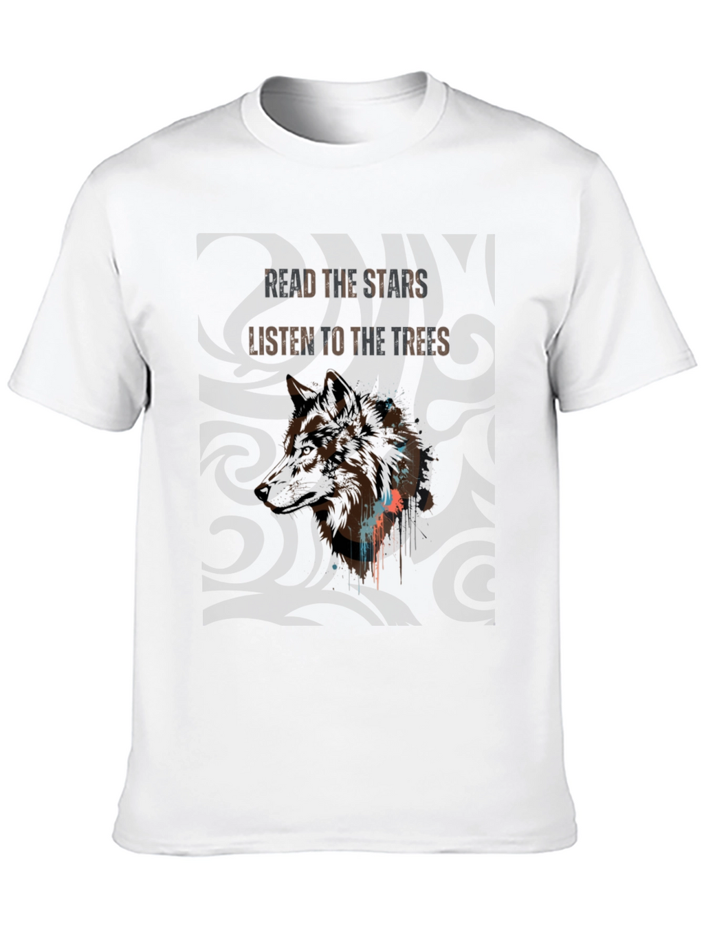 Wolf Spirit Graphic Tee - Read The Stars