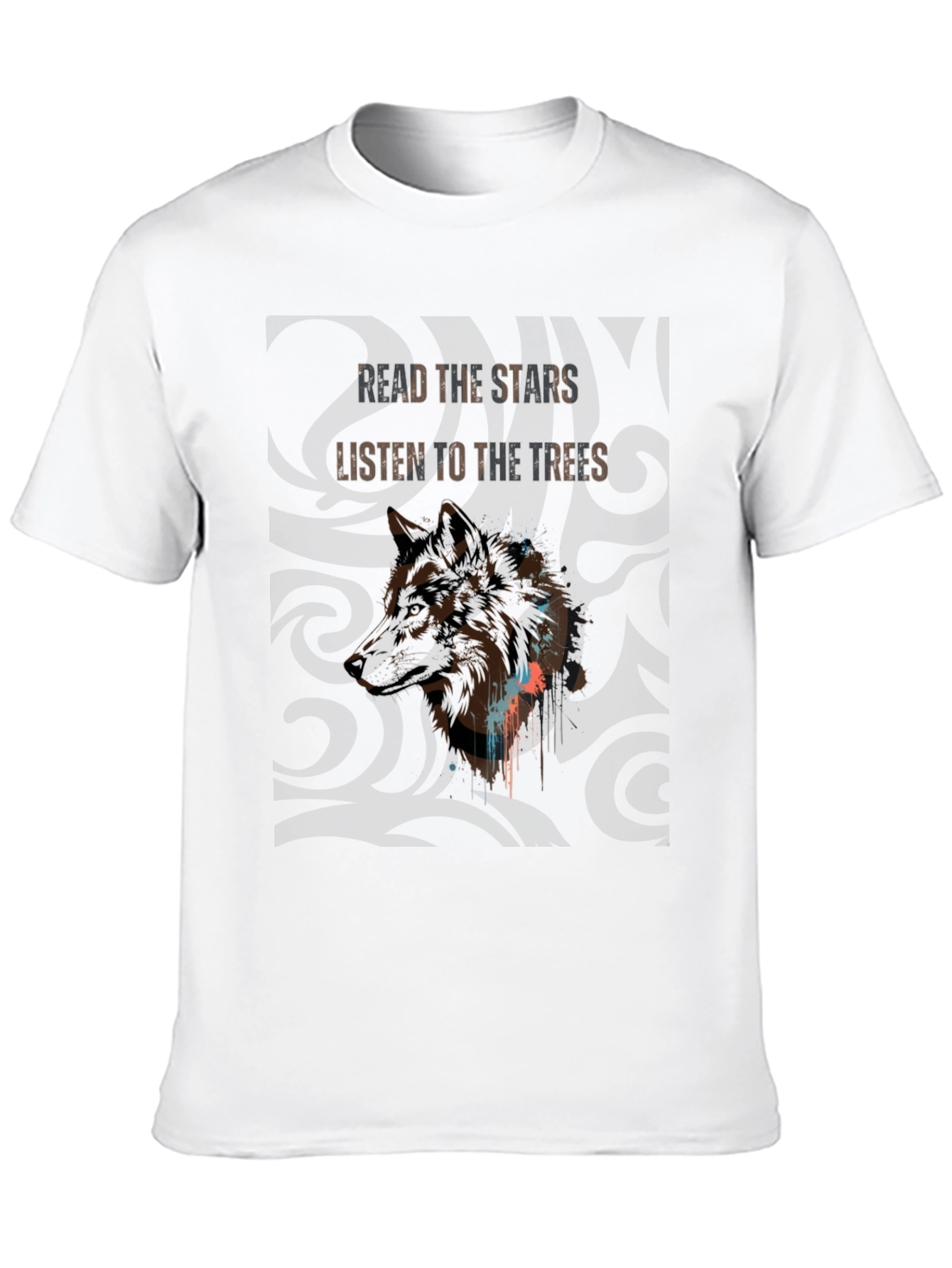 Wolf Spirit Graphic Tee - Read The Stars